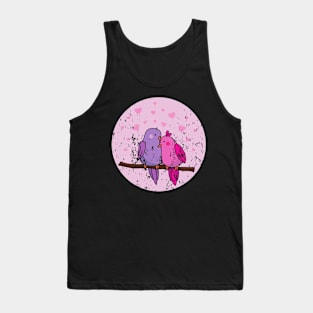 Retro Vintage Grunge Valentine's Day Tank Top